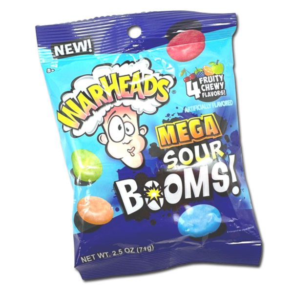 War Heads Mega Sour Booms