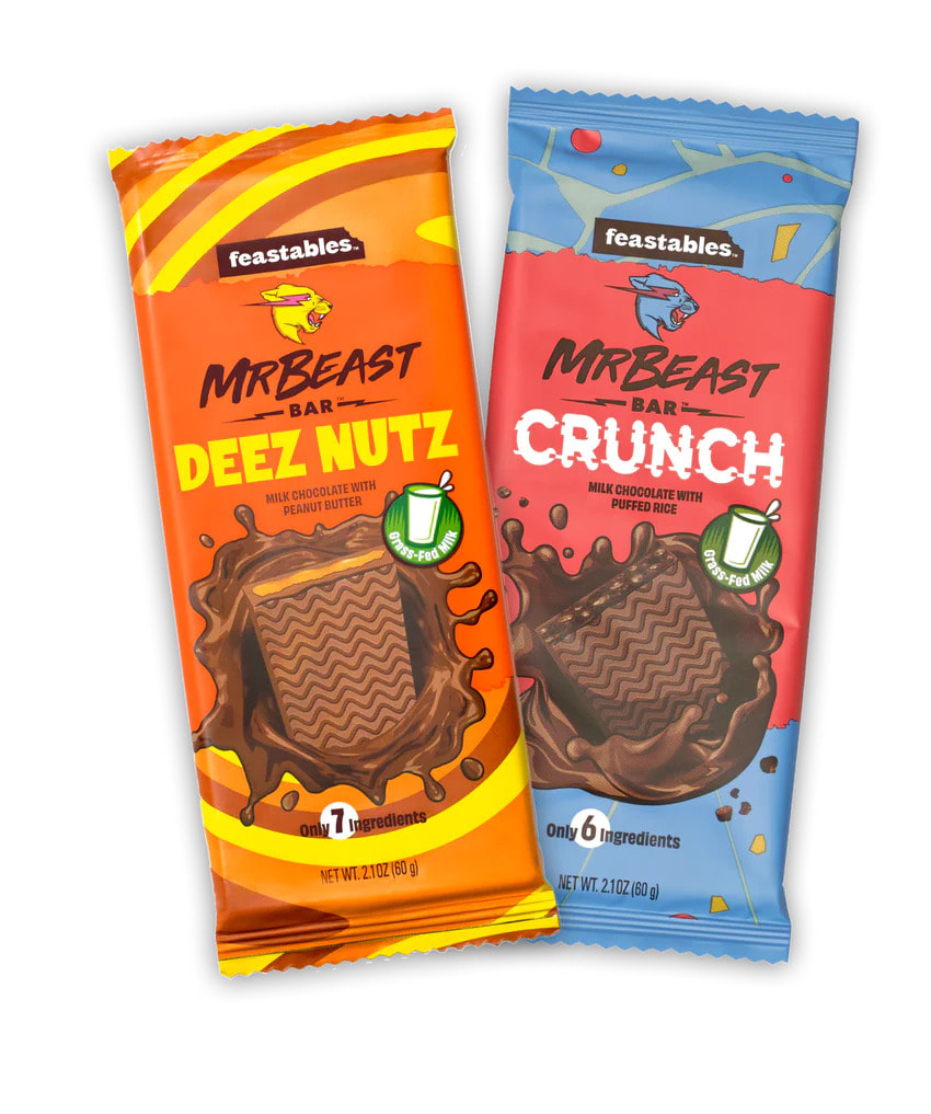MrBeast Assorte Chocolate Bars – Sweet Freez