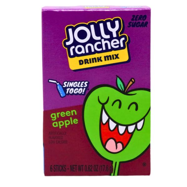 Jolly Rancher Drink Mix Green Apple