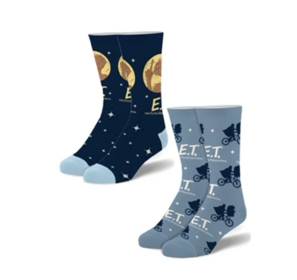 E.T. Socks ~ 2 pk