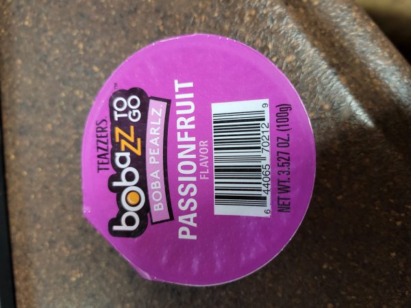 Bobazz To Go Passionfruit Flavor Boba Pearl