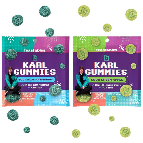 Mr Beast Feastables Karl’s Sour Gummies