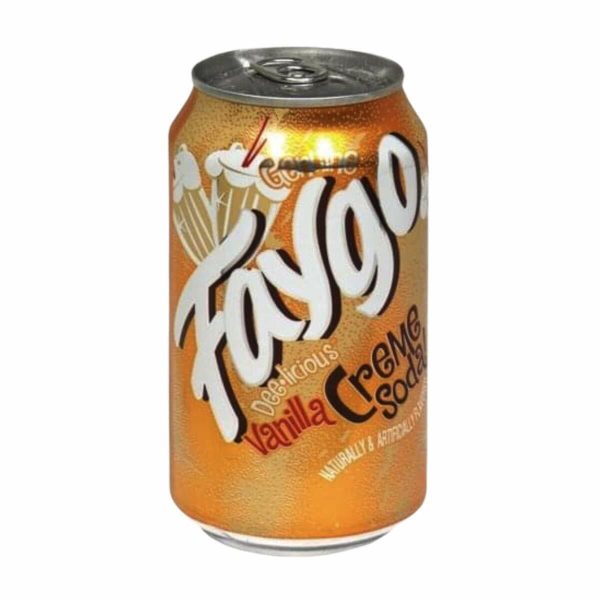 Faygo Vanilla Cream Soda Can