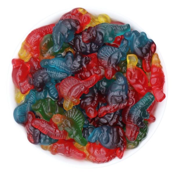 100g Bag ~ Assorted Mini Dinosaur