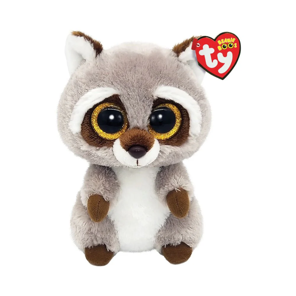 TY Toys Oakiue The Raccoon Plush Toy