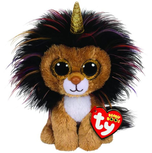 Ty Ramsey Lion Beanie Boos, Multicolored